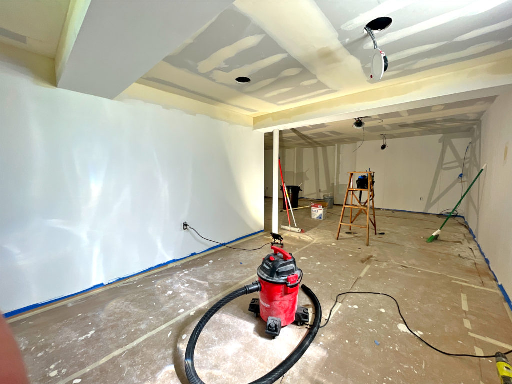 Chicago Drywall Contractor Basement Ceiling Installation